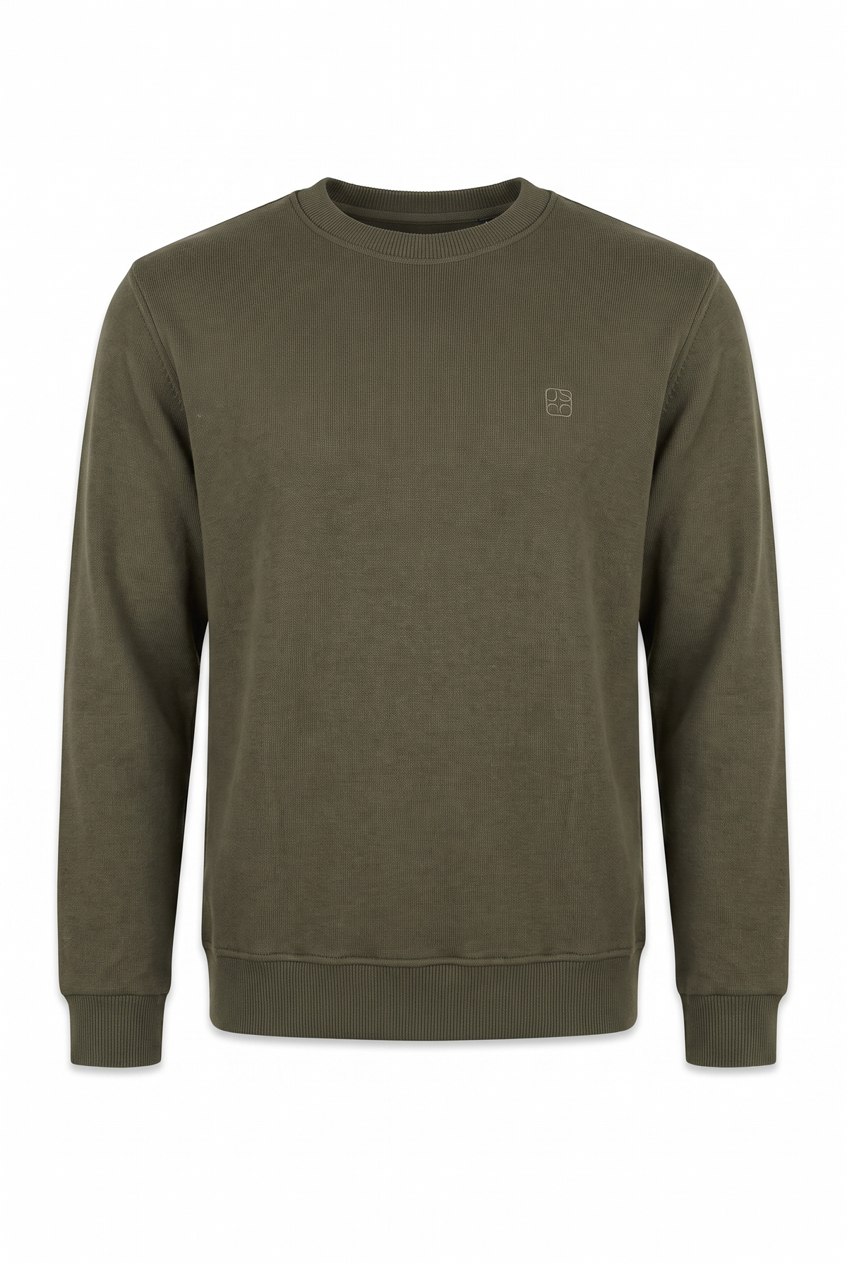 0 Yaka Nakışlı Selanik Sweat (6212)