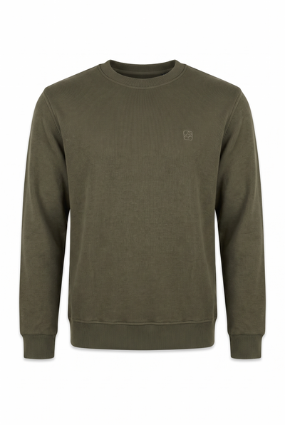 0 Yaka Nakışlı Selanik Sweat (6212)