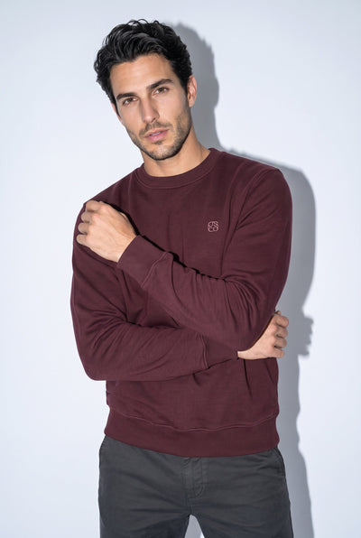 0 Yaka Nakışlı Selanik Sweat (6212)