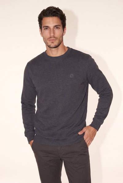 0 Yaka Nakışlı Selanik Sweat (6212)