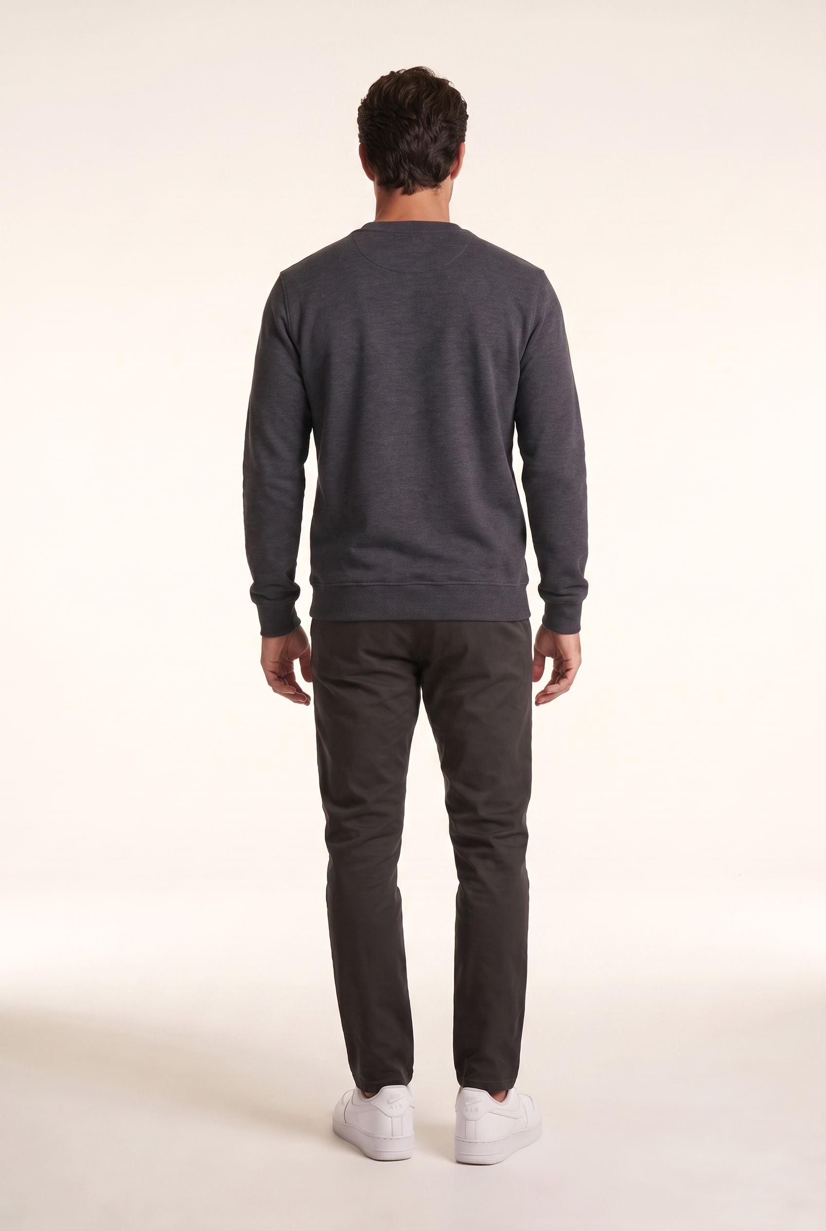 0 Yaka Nakışlı Selanik Sweat (6212)