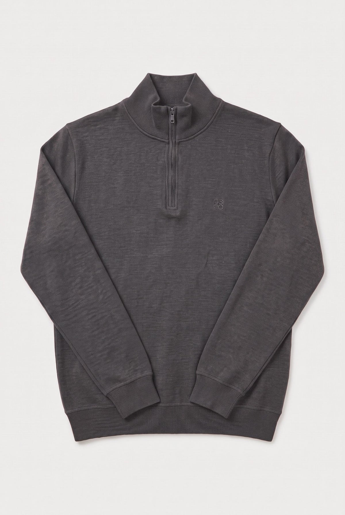 Dik Yaka Nakışlı Selanik Sweat (6213)
