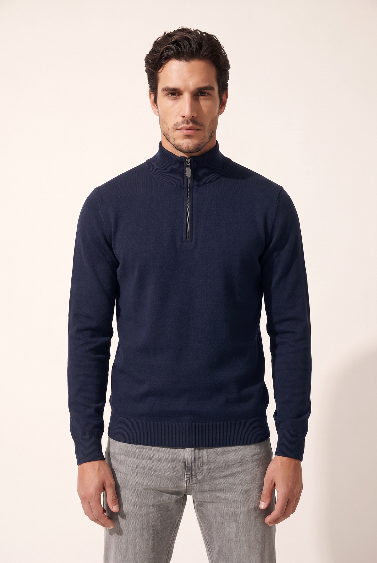 Dik Yaka Selanik Sweat (6217)