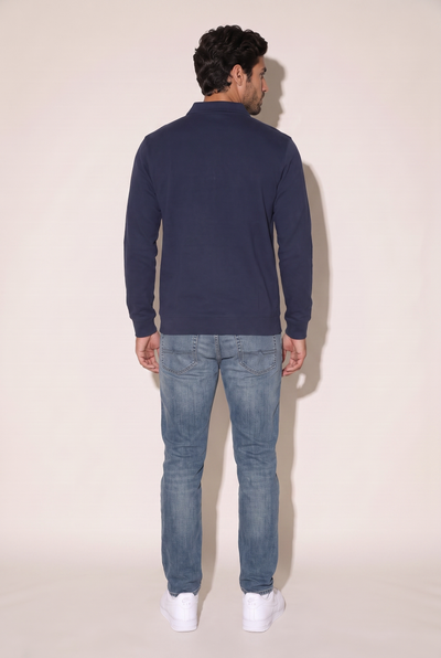Polo Yaka Düğmeli Trk Sweat (6219)