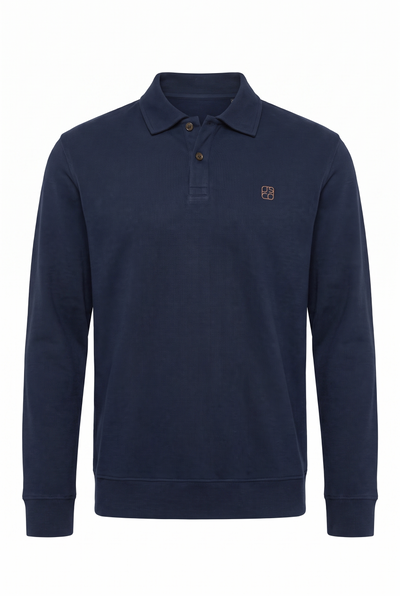 Polo Yaka Düğmeli Trk Sweat (6219)