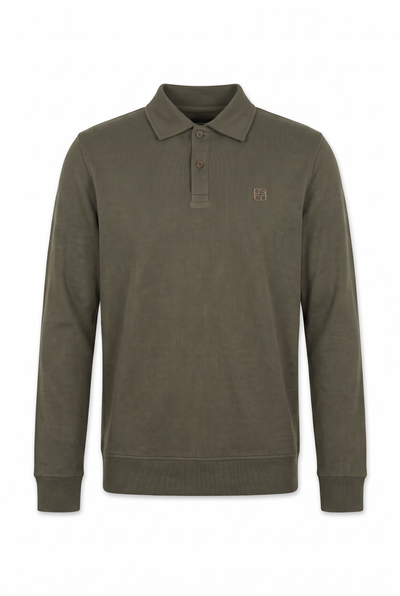 Polo Yaka Düğmeli Trk Sweat (6219)