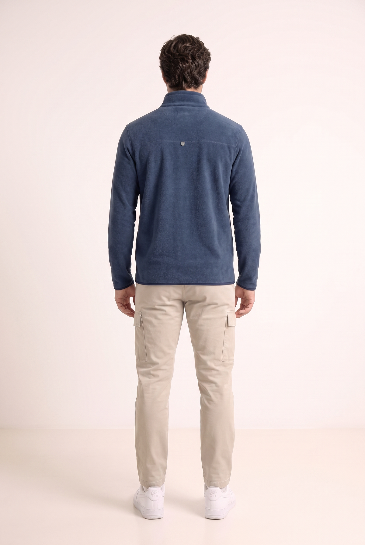 Basic Dik Yaka Polar Sweatshirt (6240)