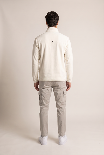 Basic Dik Yaka Polar Sweatshirt (6240)