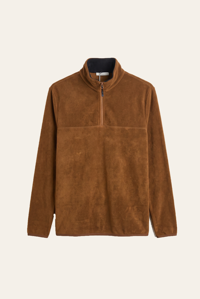 Basic Dik Yaka Polar Sweatshirt (6240)