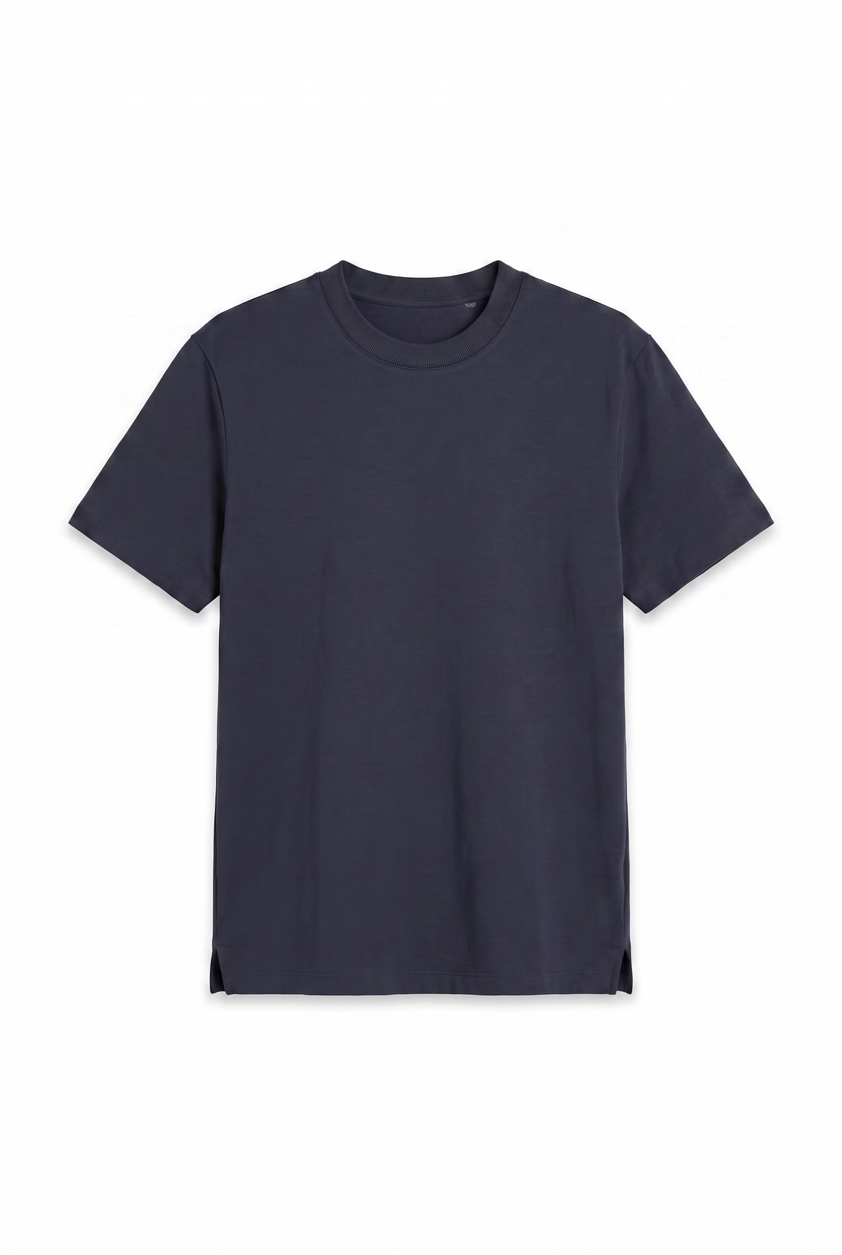 0 Yaka Fırçalı 2 İplik T-Shirt (6226)